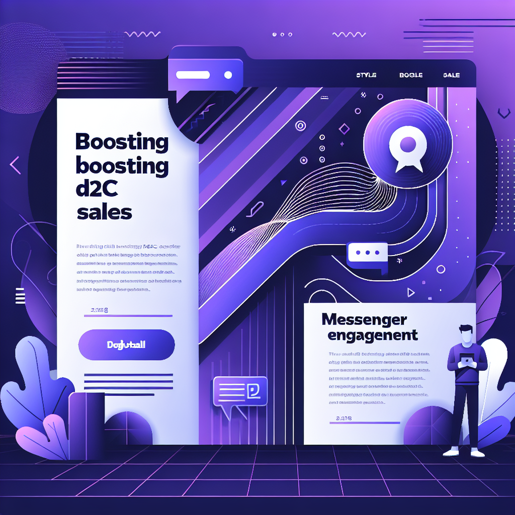 Boost D2C sales with Messenger engagement on Meta ads