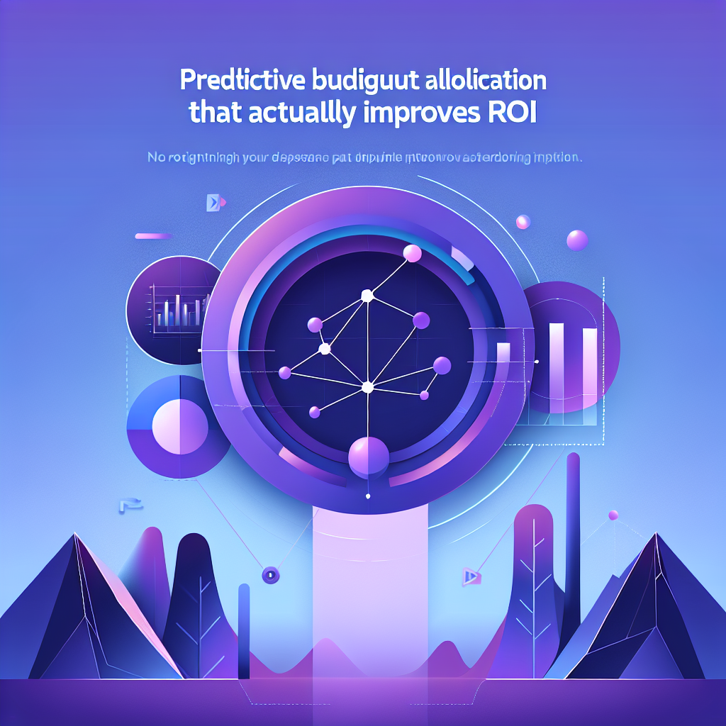 Predictive Budget Allocation That Actually Improves ROI