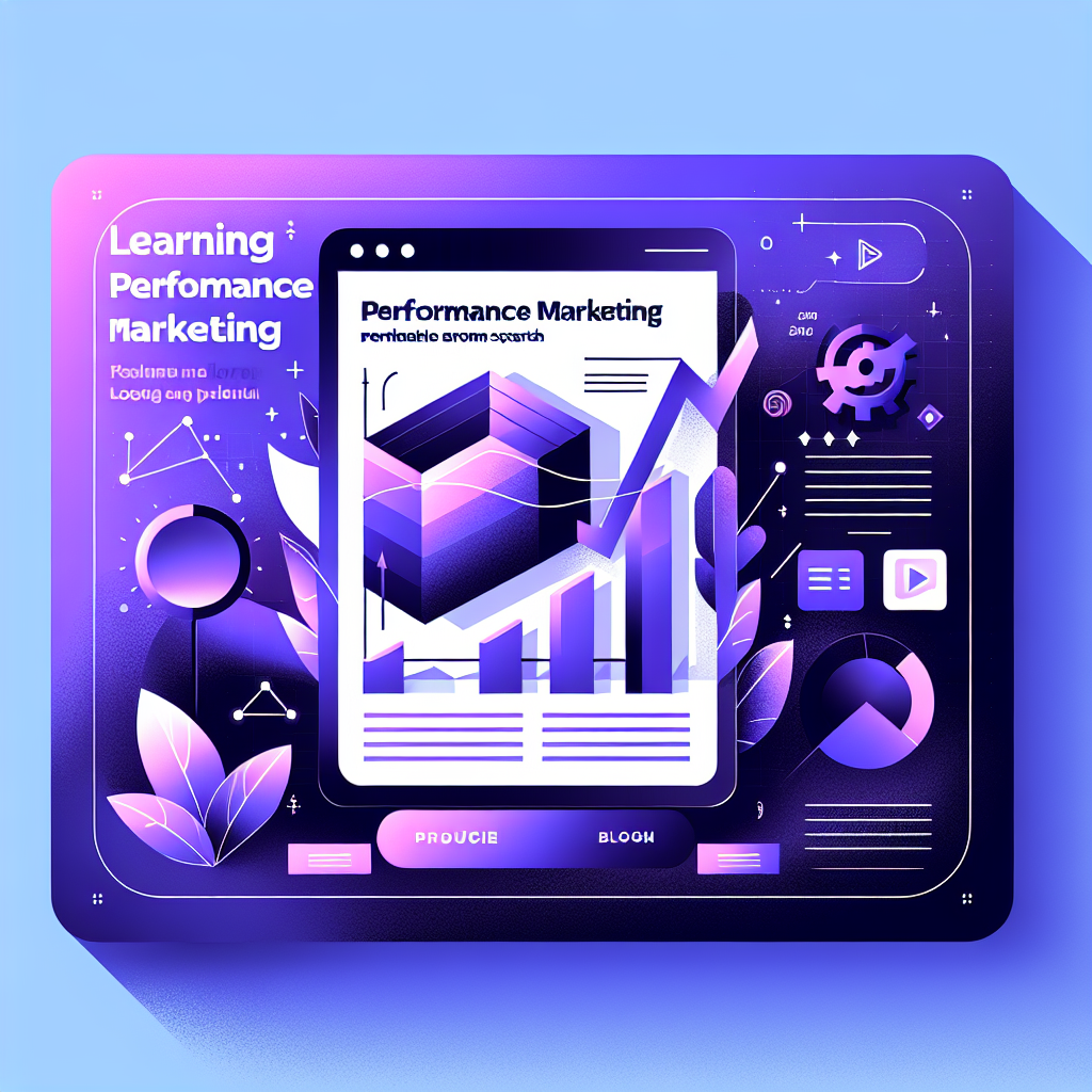 Learn Performance Marketing From Scratch and get measurable results