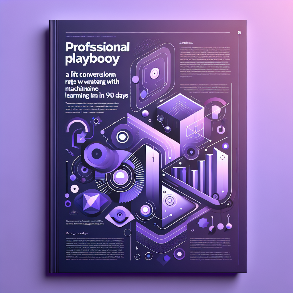 A simple playbook to lift conversion rates with machine learning in 90 days