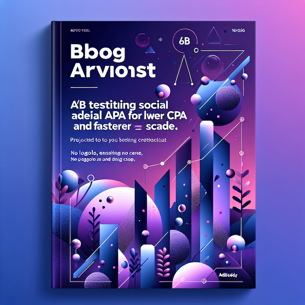 The 2026 guide to A/B testing social ad creative for lower CPA and faster scale