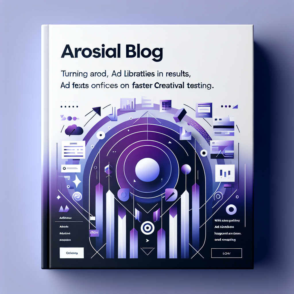 Turn ad libraries into results: a practical guide to faster creative testing