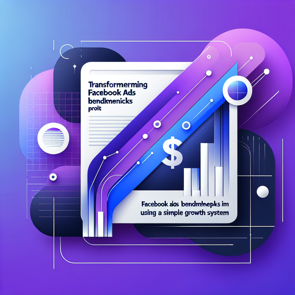 Turn Facebook ads benchmarks into profit with a simple growth system