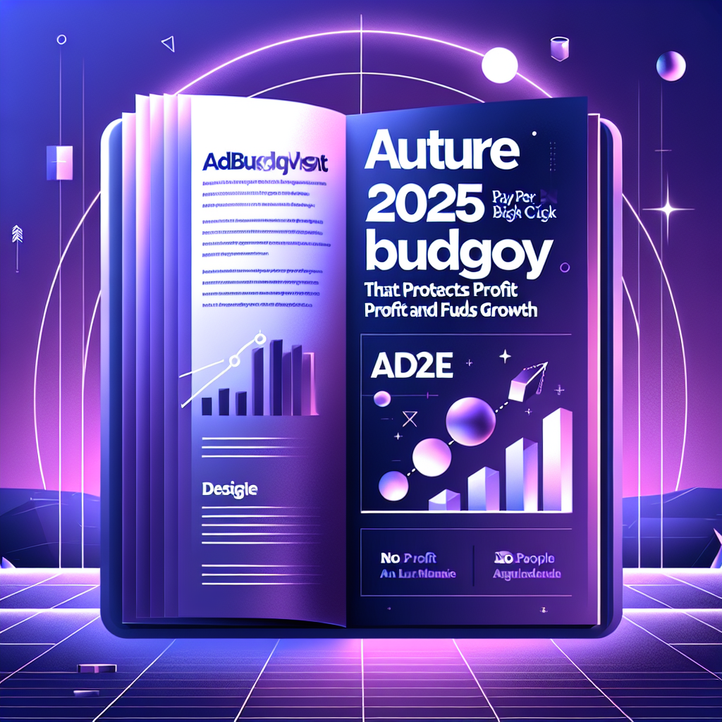 The 2025 Pay per Click Budget Playbook that protects profit and fuels growth